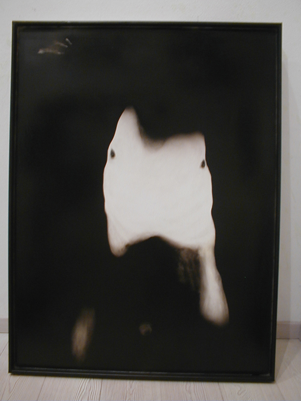 Senza titolo, 2003, tecnica mista su tavola, cm 252x185