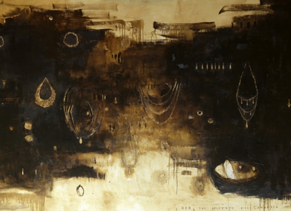 Oro fine Seicento, 2006-2007, olio su tela, cm 261x468