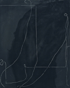 Peter Flaccus, Cradle, 2010, encausto su tavola, cm 43x34