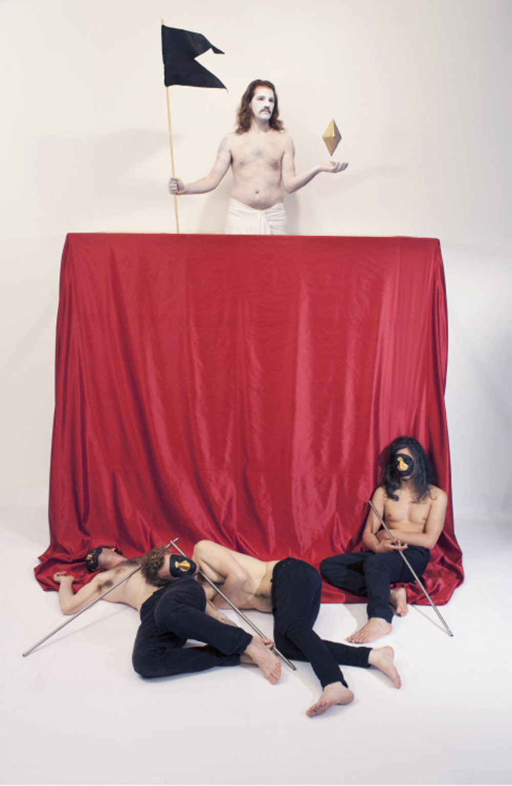 Il solido risorto, 2012, performance per soli due spettatori. MACRO, Roma, video 11’:13’’