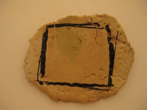 Marco Gastini, Ceramica, 2011, tecnica mista e terracotta, cm 34x43