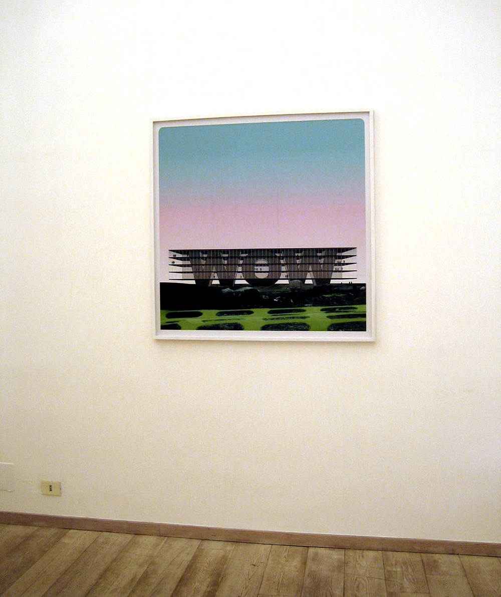 Stefano Mandracchia, WOW building, 2006, stampa, cm 120x120