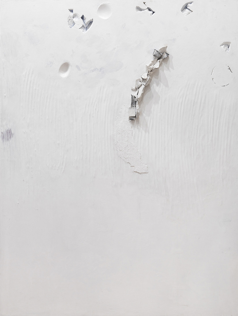 Impossibili restauri, 2012-13, tecnica mista su tavola, cm 200x150