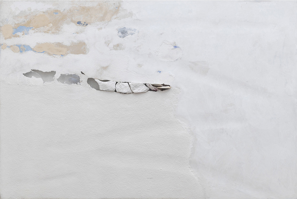 Impossibili restauri, 2012-13, tecnica mista su tavola, cm 100x150