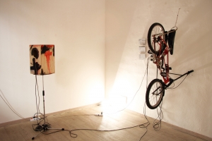 Katarina Poklepovic, Bicycle-Delay, 2016, installazione sonora, misure variabili