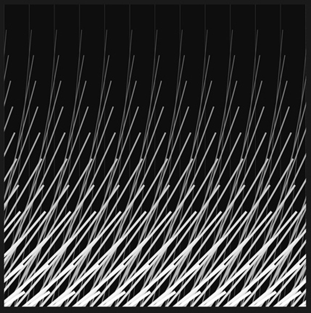 Pannello 465A, 2005, disegno su legno laccato, cm 100x100x3