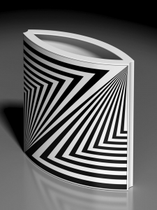 Vaso 551, 2013, porcellana Rosenthal, h cm 31