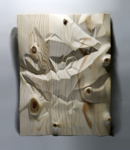 Senza titolo, 2019, legno, cm 20x27