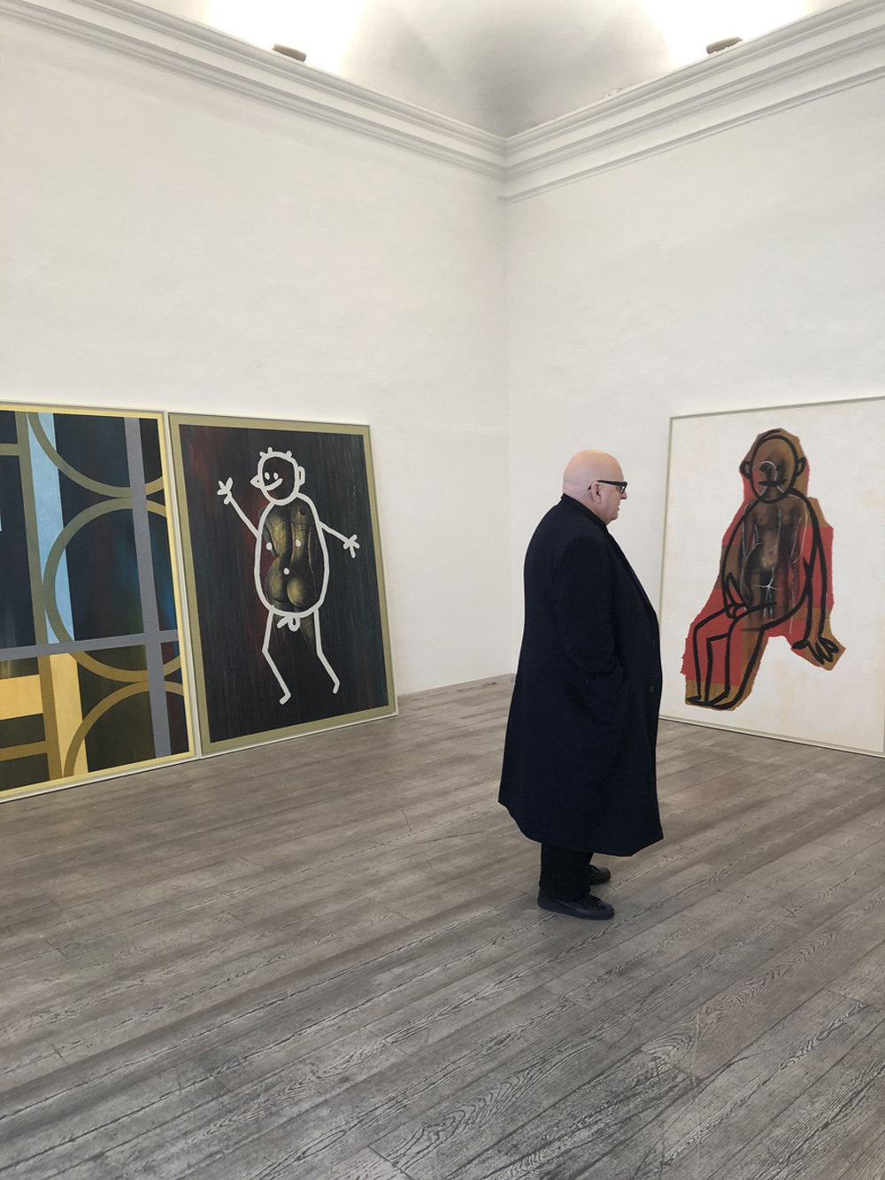 Urs Lüthi at the gallery