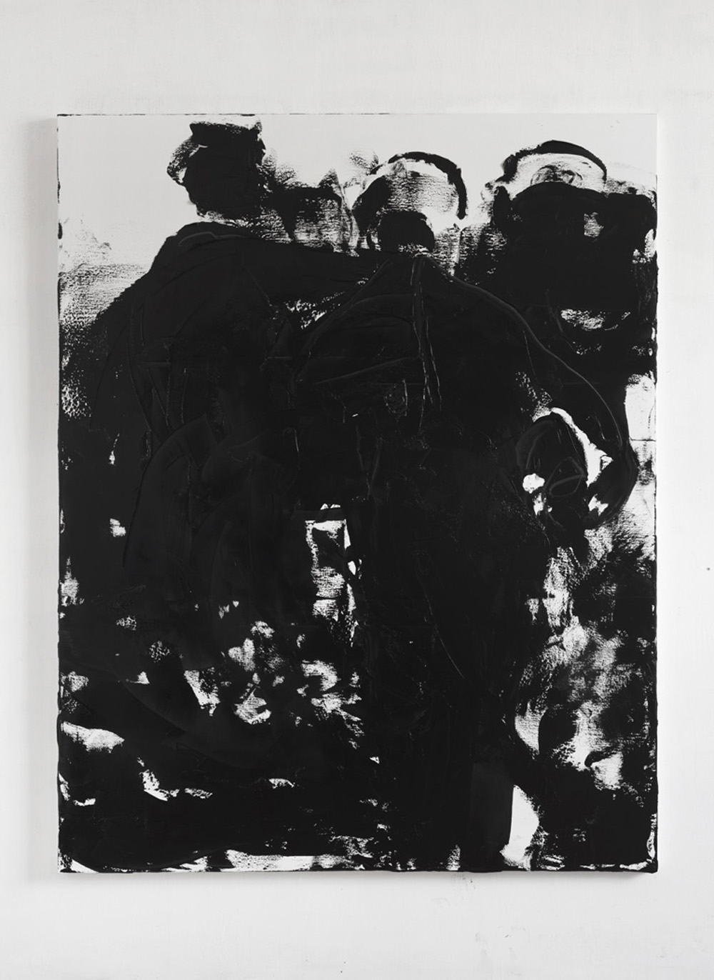 Gianni Dessì, Conversation piece XII, 2017, olio su tela, cm 230x180