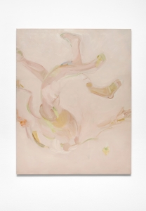 Beatrice Meoni, Caduta, 2019, olio su tavola, cm 150x120