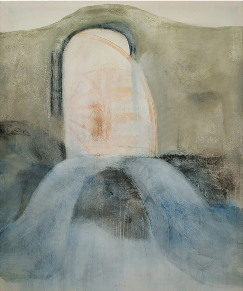 Antonio Peluso, Idrovora, 2026, tecnica mista su tela, cm 180x145